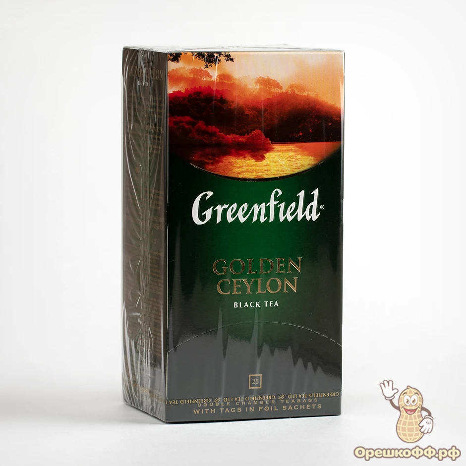 Чай черный Greenfield (Гринфилд) Golden Ceylon 25*2 г